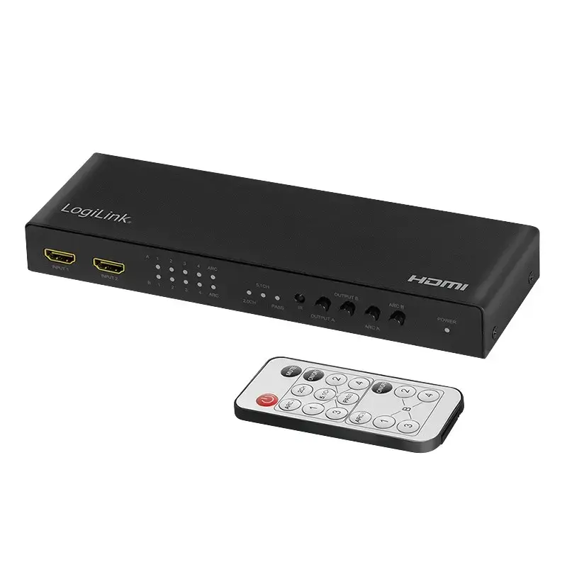 HDMI switch 4x2-port 4K|60Hz