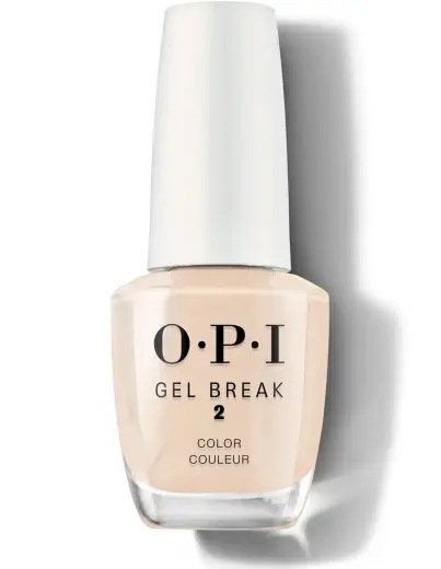 Opi, Gel Break Color, Nail Polish, NT R05, Barely Beige, 15 ml