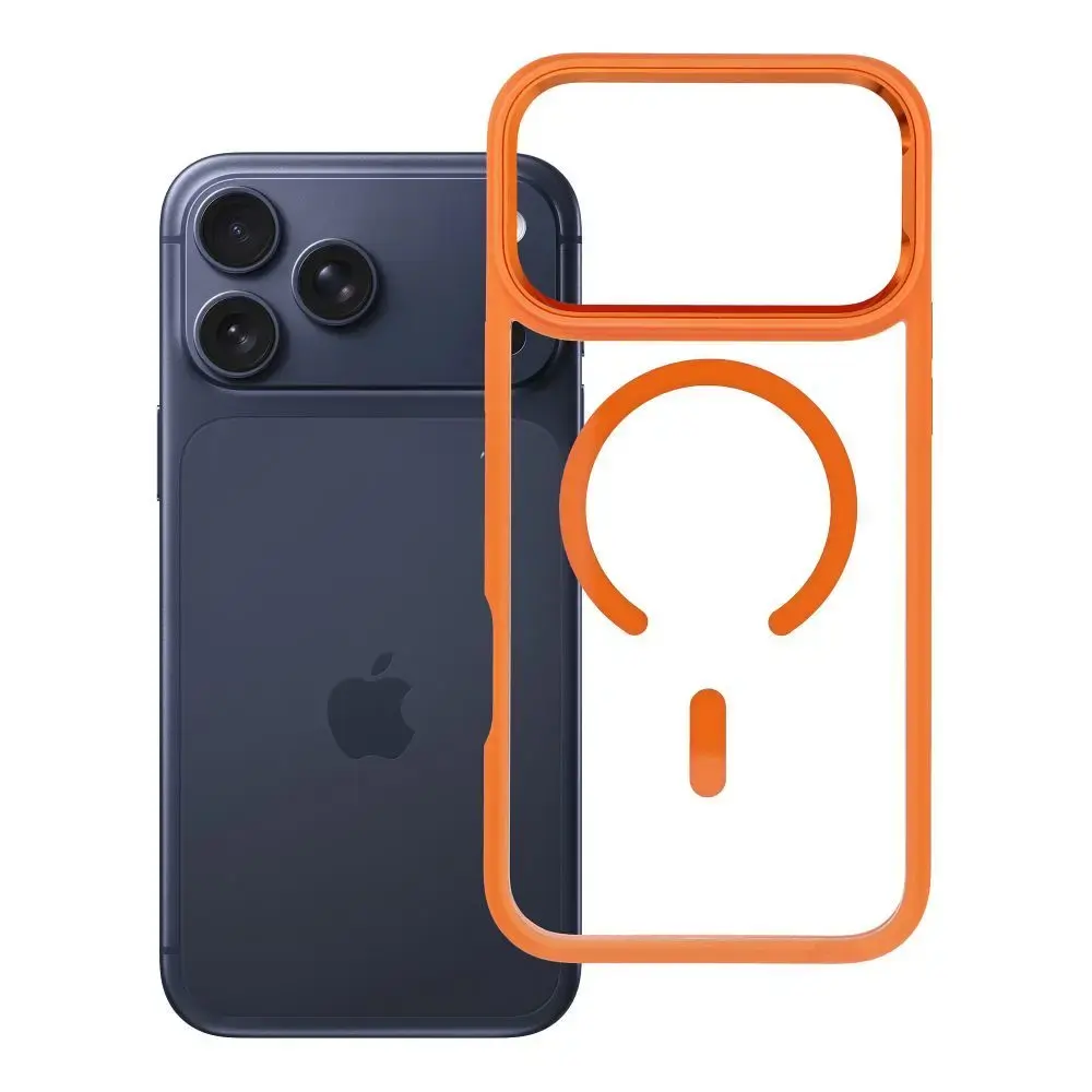 ROAR Mag Bumper telefoni ümbris MagSafe toega iPhone 17 Pro Max oranž