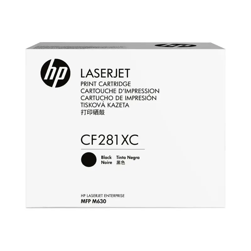 HP CONTRACT Cartridge No 81X HP81X HP 81X Black Schwarz (CF281XC)