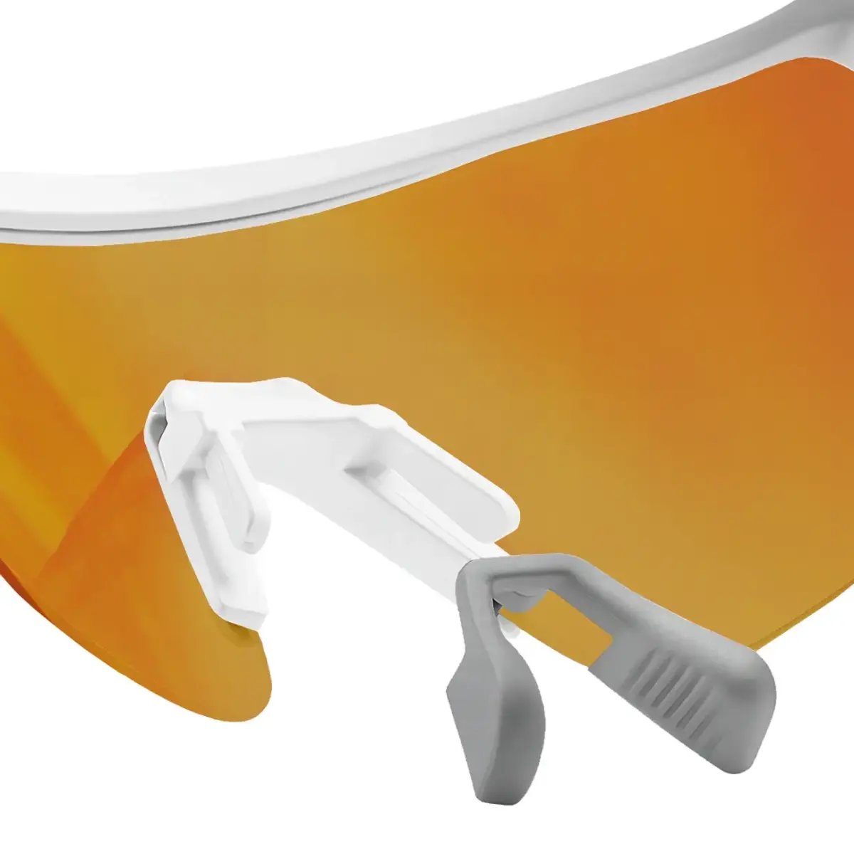 Rockbros Photochromic Cycling Glasses with UV Protection and Corrective Insert – White