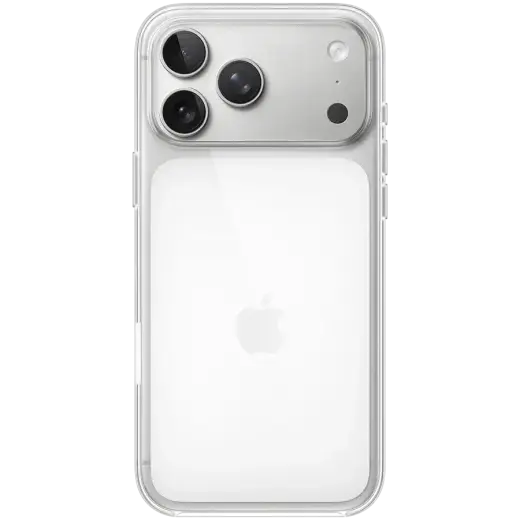Apple MGFW4ZM/A Clear maciņš ar MagSafe atbalstu telefonam iPhone 17 Pro Max caurspīdīgs