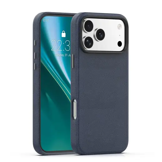 Etteri Elegant Mag maciņš ar MagSafe atbalstu telefonam iPhone 17 Pro melns