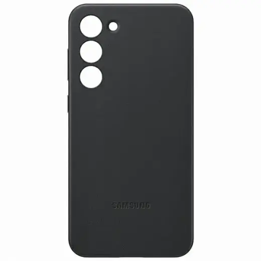 EF-VS916LBE Samsung Leather Cover for Galaxy S23+ Black