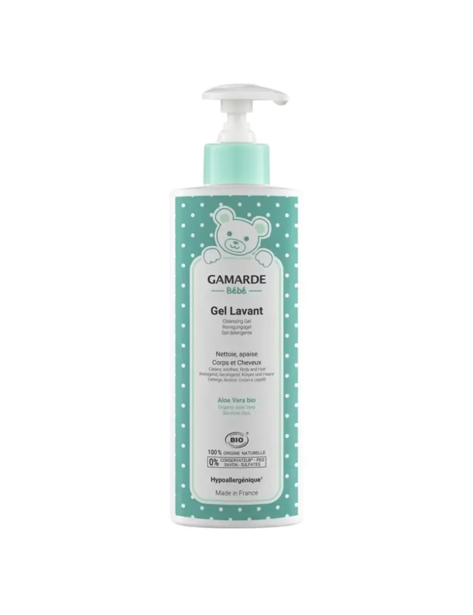 Gamarde, Baby, Bio, Hydrates, Shower Gel, Body & Hair, 400 ml