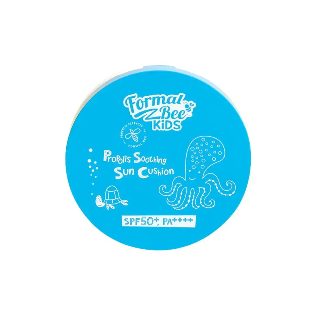 Formal Bee , Propolis Soothing Sun Cushion, Sun Protection, Sunscreen Cushion, For Face AND Body, SPF 50, 25 g