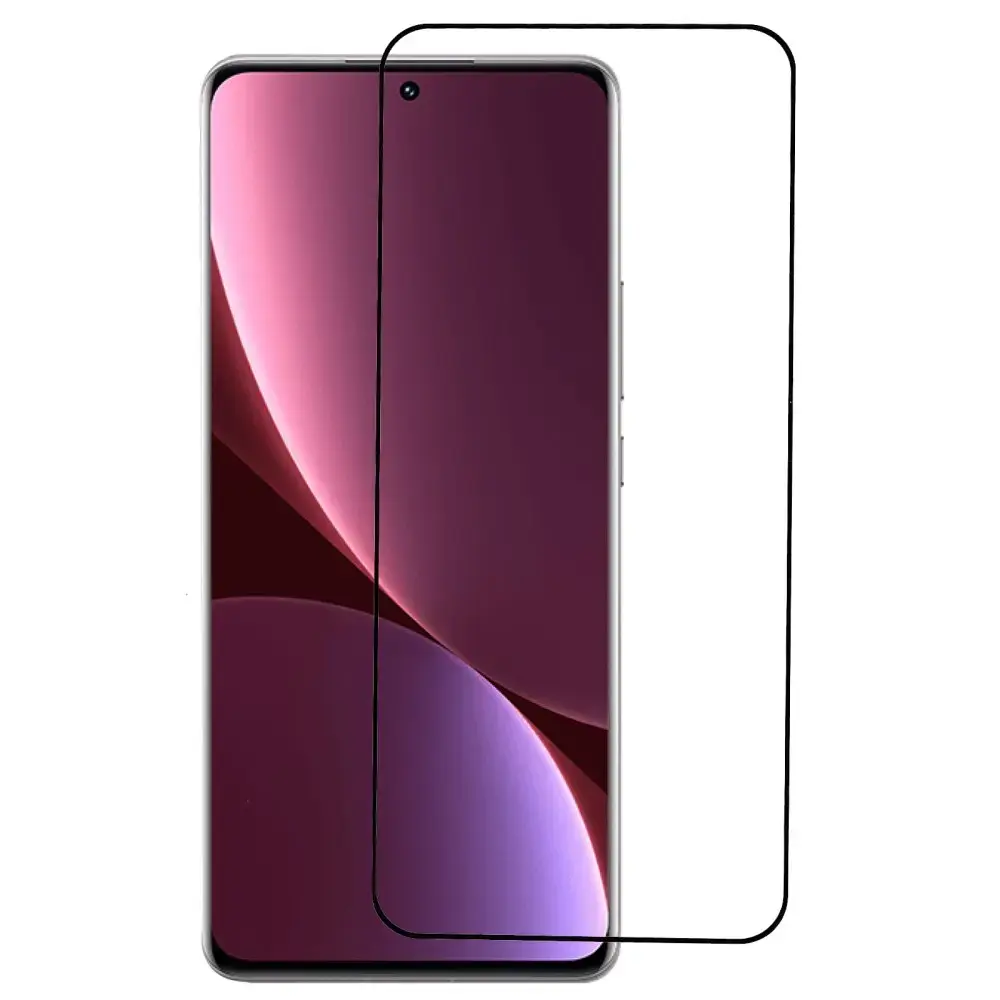 HOFI Fusion pilnam ekrānam 5D aizsargstikls ar rāmi Xiaomi 13 melns
