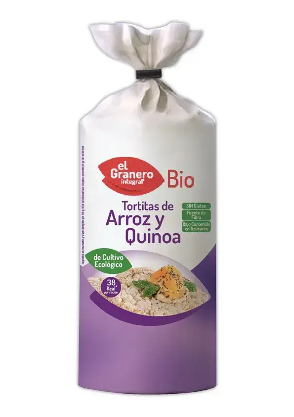 Granero Tortitas Arroz Con Quinoa 115g