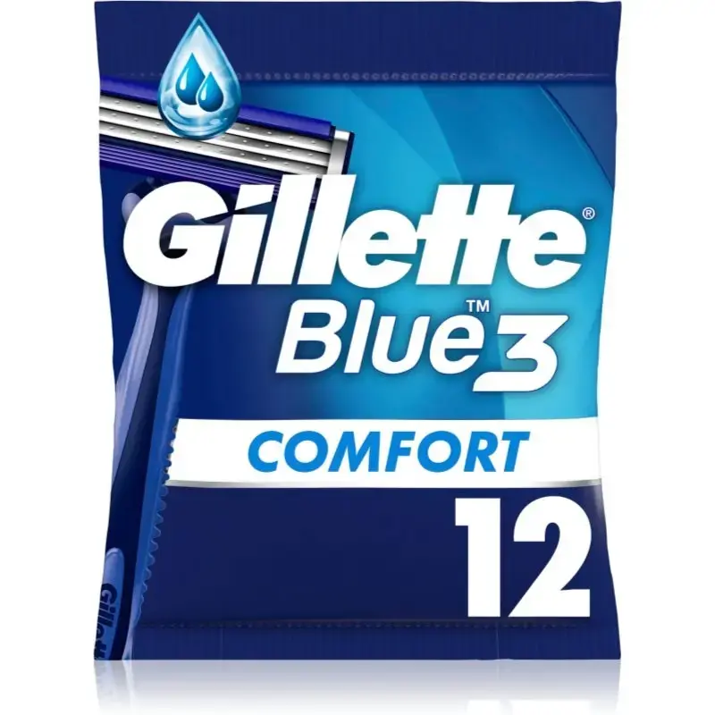 Gillette Blue 3 Comfort - Ready Scrapers - 12.0k