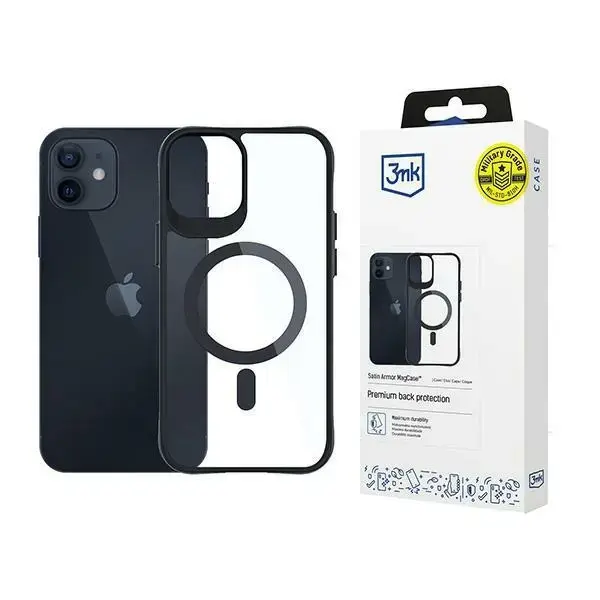 3MK Satin Armor MagCase iPhone 12/12 Pro6.1"