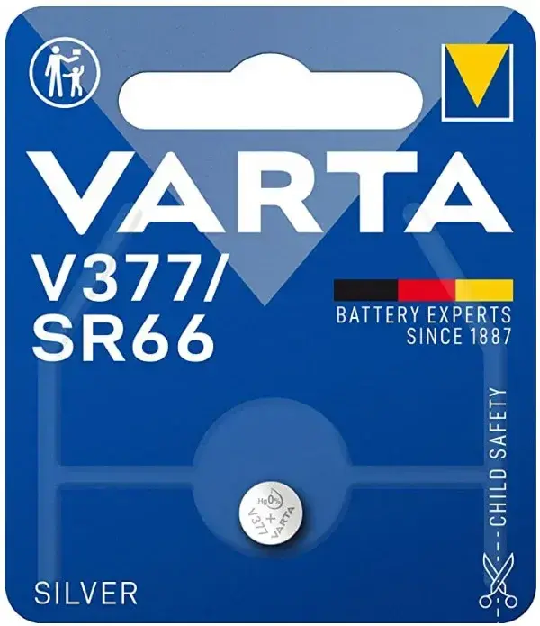 Varta V377|SR66 | 1.55V Alkaline Battery 1pc