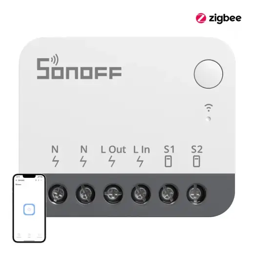 Smart switch SONOFF ZBMINIR2 (Neutral wire required)