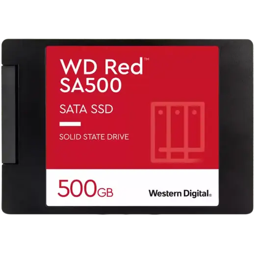 SSD POWERED BY SANDISK  Red SA500 500GB 2.5 SATA 6Gb/s