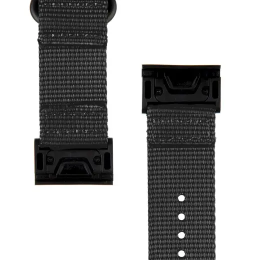 Tactical 675 Nylon Band for Garmin Fenix 5X|6X QuickFit 26mm Black
