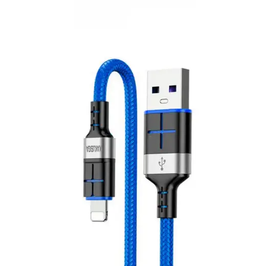KAKUSIGA KSC-696 USB-A -> Lightning charging cable 15W | 120 cm blue