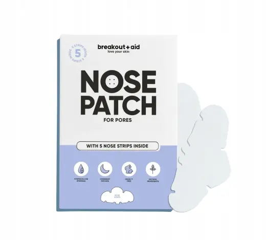 Breakout+aid Cleansing Patches for Enlarged Pores on Nose 5pcs