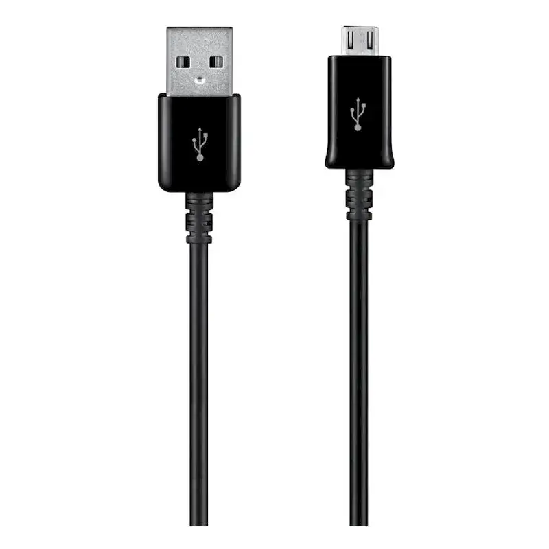 Fusion Universāls Micro USB Datu Kabelis 2m Melns 