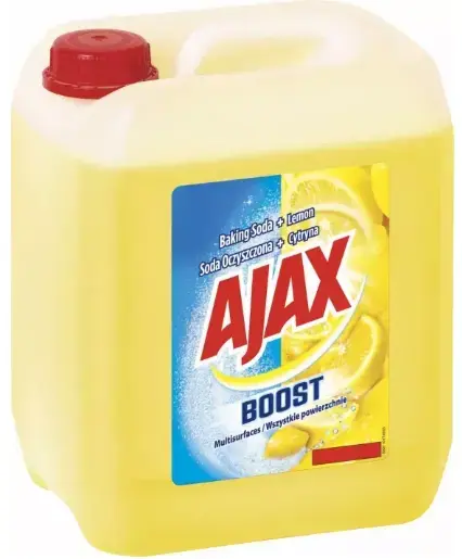 Tīrīšanas līdzeklis Ajax Boost Baking Soda Lemon 5l