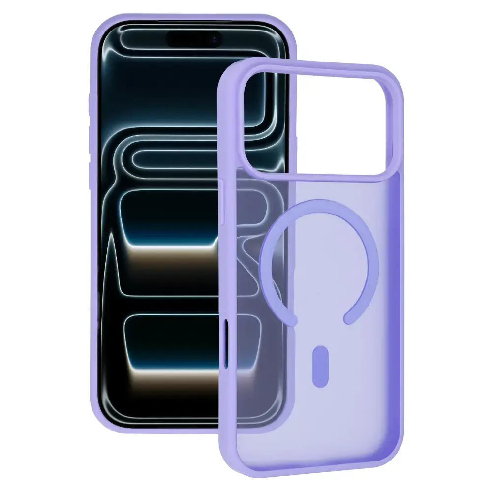 Tel Protect Aura Matte maciņš ar MagSafe atbalstu telefonam iPhone 17 Pro Max violets