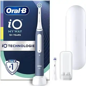 Oral B IO My Way Electric Toothbrush with Bag + Replacement Heads 1 Pc