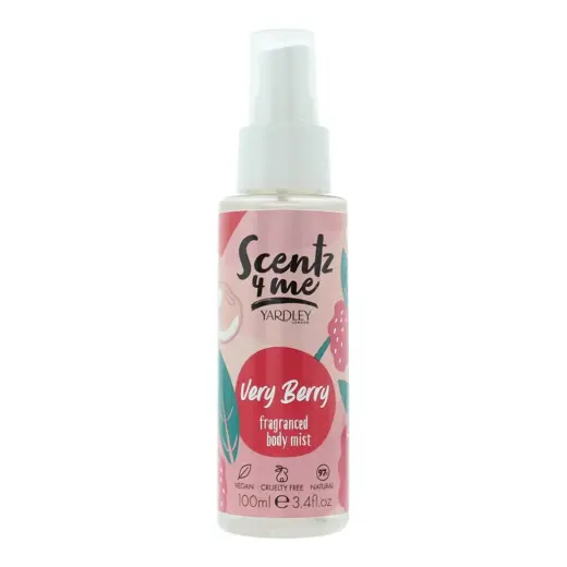 Yardley, Scentz 4 Me Very Berry, Scented Spray, Unisex, 100 ml