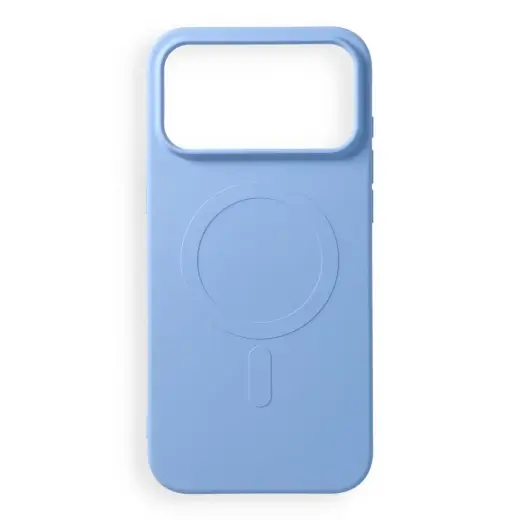 Silicone Mag Cover telefoni ümbris MagSafe toega iPhone 17 Pro Max | iPhone 18 Pro Max sinine