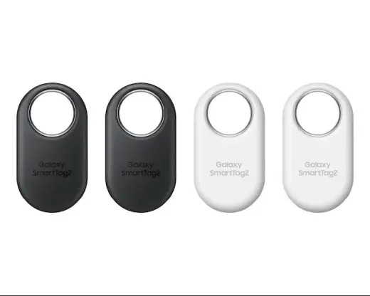 Samsung Galaxy SmartTag2 4 vnt. EI-T5600KWE, juodos ir baltos spalvos, 4 vnt. pakuotė
