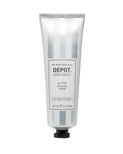 Depot, 300 Hair Stylings No. 316, UV Filter, Hair Styling Cream, Medium Hold, 125 ml