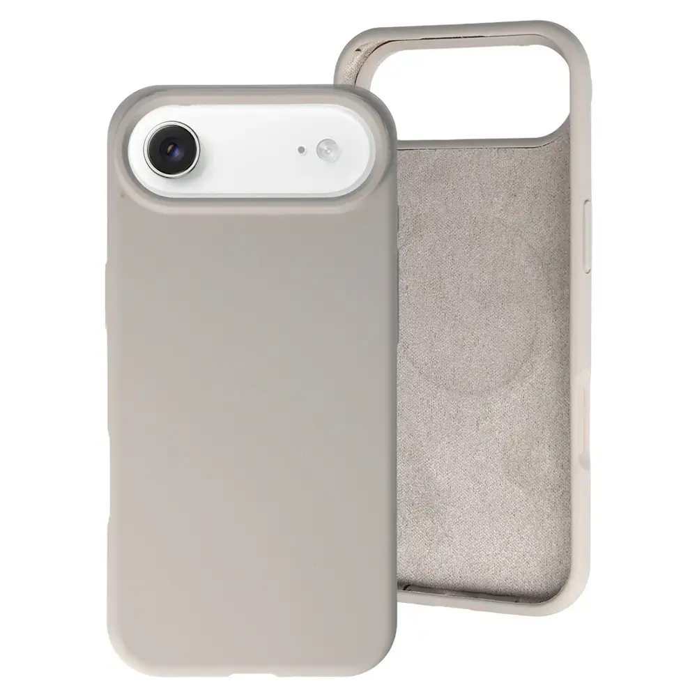 MagColor Pure maciņš telefonam iPhone 17 Air bēšs