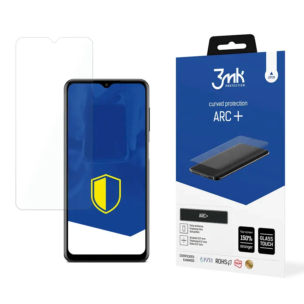 3mk ARC+ apsauginė plėvelė telefonui Samsung Galaxy M12 (M127) (suderinama su pirštų atspaudų jutikliu po ekranu)