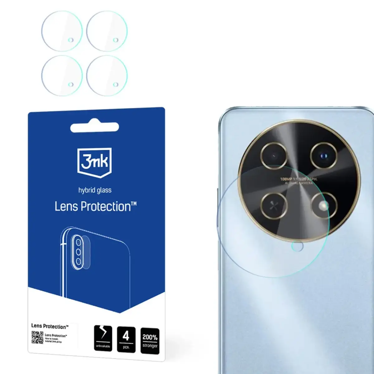 3mk Lens Protection Camera Glass for Huawei Nova 13i