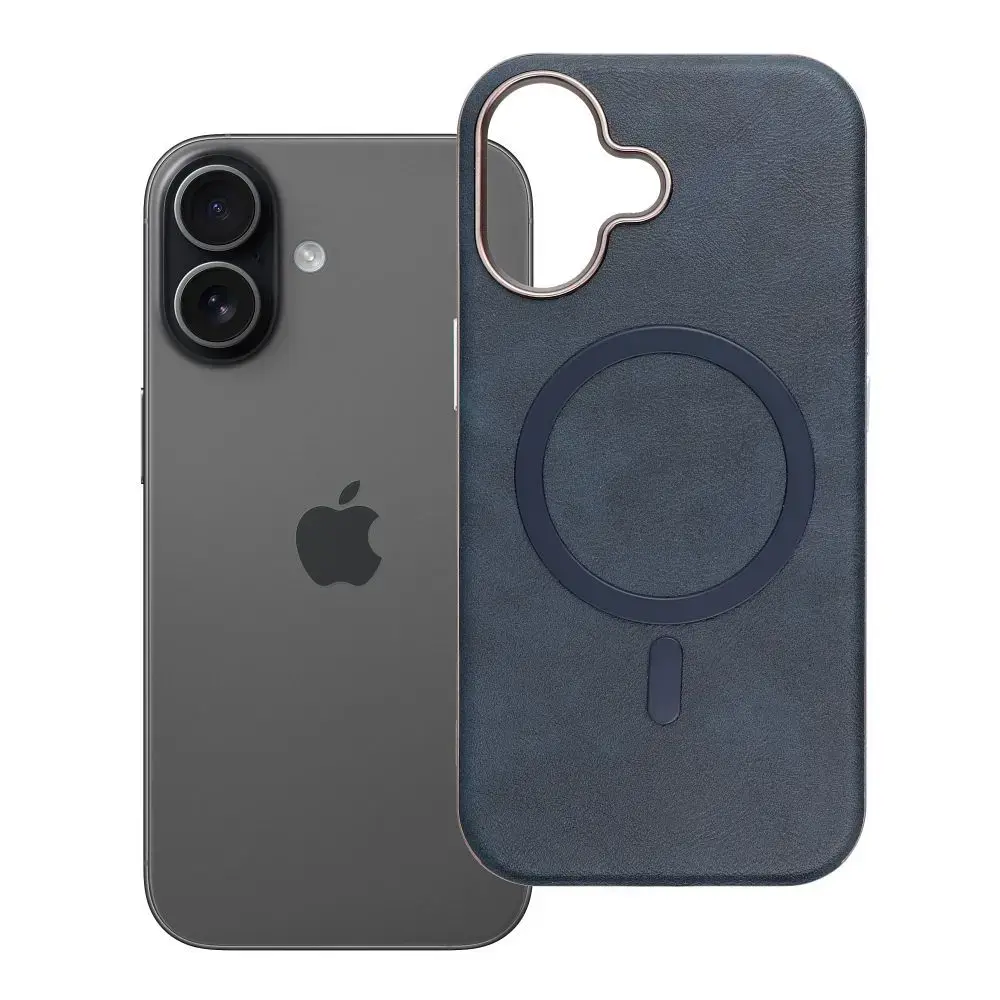 Gentleman Mag maciņš ar MagSafe atbalstu telefonam iPhone 17 zils