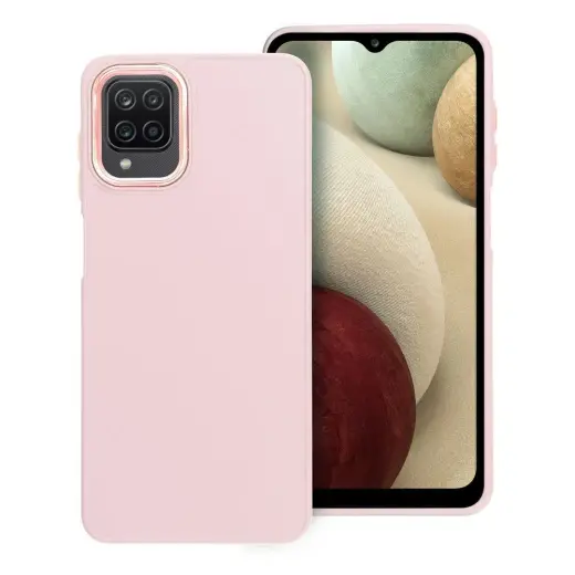 FRAME maciņš telefonam Samsung Galaxy A12 (A125) | M12 (M127) rozā