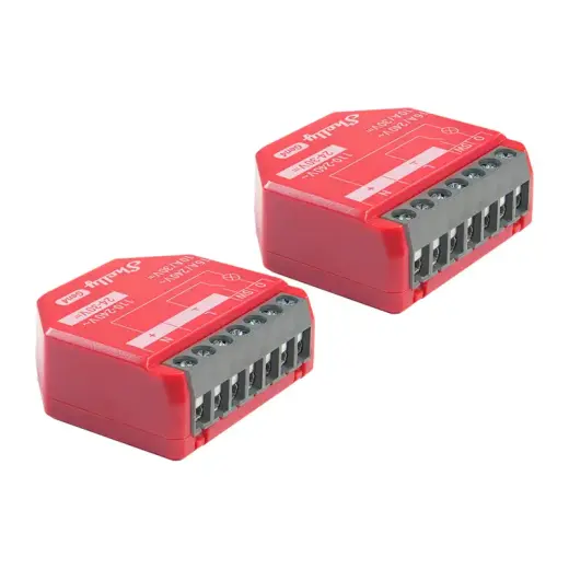 Set of 2 Shelly 1PM Gen4 Zigbee/Matter Controllers