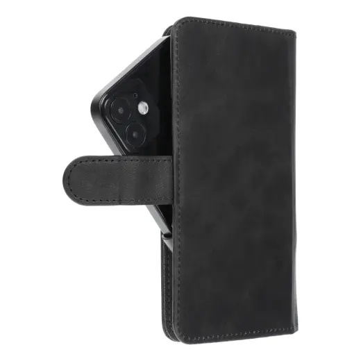 Universal book case COMMON size M for SAMSUNG S21 / NOTE / NOTE 2 / NOTE 3 / S10 / HUAWEI P30 Lite / P9 / P9 Lite / SONY XPERIA Z3 / Z4 / Z5 black