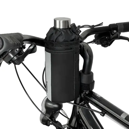 Wozinsky Thermal Bottle Bag for Bike or Scooter 1L Black (WBB29BK)