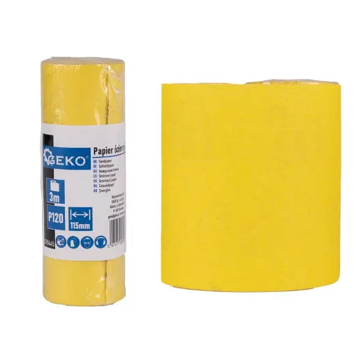 Smilšpapīrs - rullis 115mm x 3m P120
