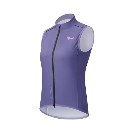 Rockbros MJ008 TVI Windproof Women's Cycling Vest M - Purple