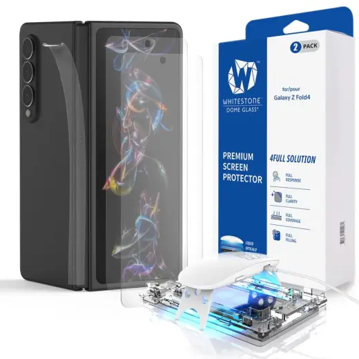 WHITESTONE DOME GLASS tempered glass for phone Samsung Galaxy Z Fold 4