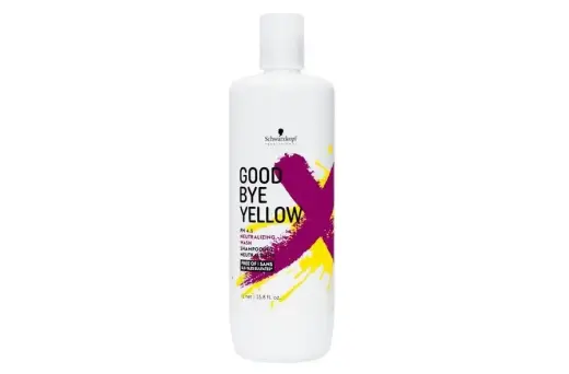 Schwarzkopf Good Bye Yellow Neutralizing Wash  33.8 Oz
