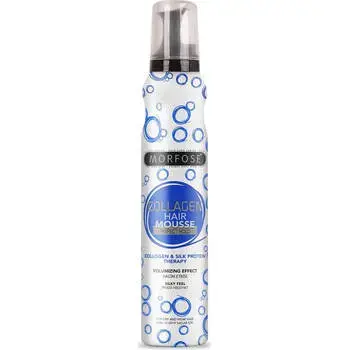Morfose Hair Mousse Perfect Hold Collagen - Volumizing hair mousse 200ml