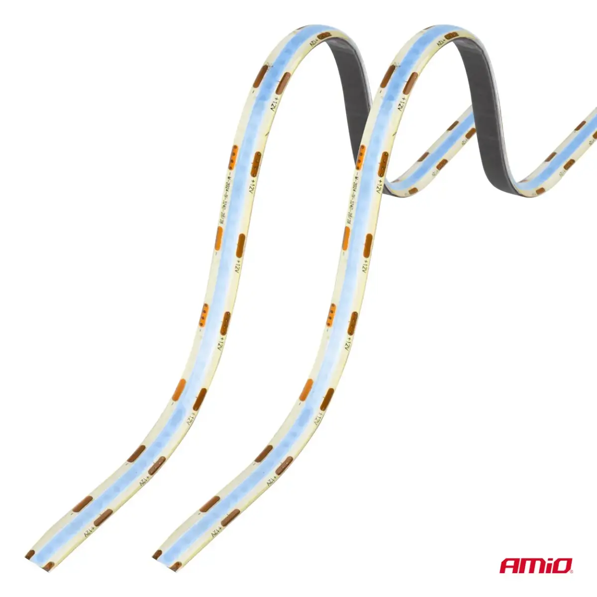 Flexible LED COB strips, blue 2x30 cm 12 V AMIO-04571