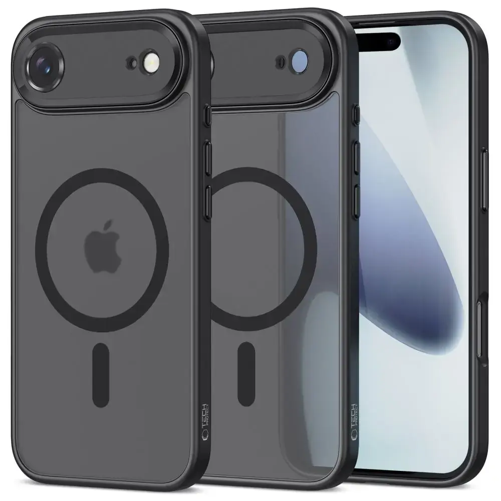 TECH-PROTECT MAGCAM maciņš ar MagSafe atbalstu telefonam Apple iPhone 17 Air matēts melns