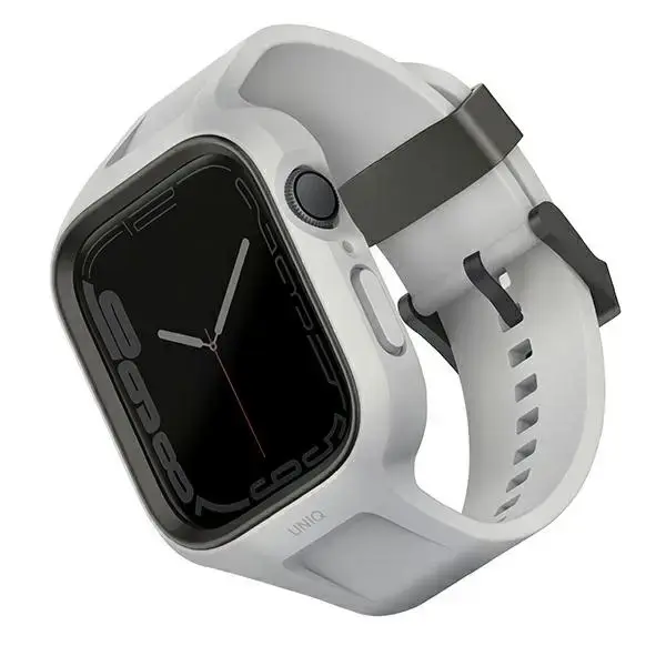 Uniq Monos 2 in 1 Set Strap + Case for Apple Watch 45 | 44 mm - Gray