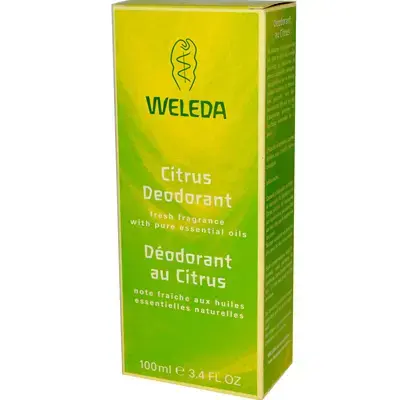 Weleda, Citrus Deodorant, 3.4 FL Oz