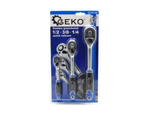 GEKO Sirgete narrekomplekt 1/2", 3/8", 1/4"