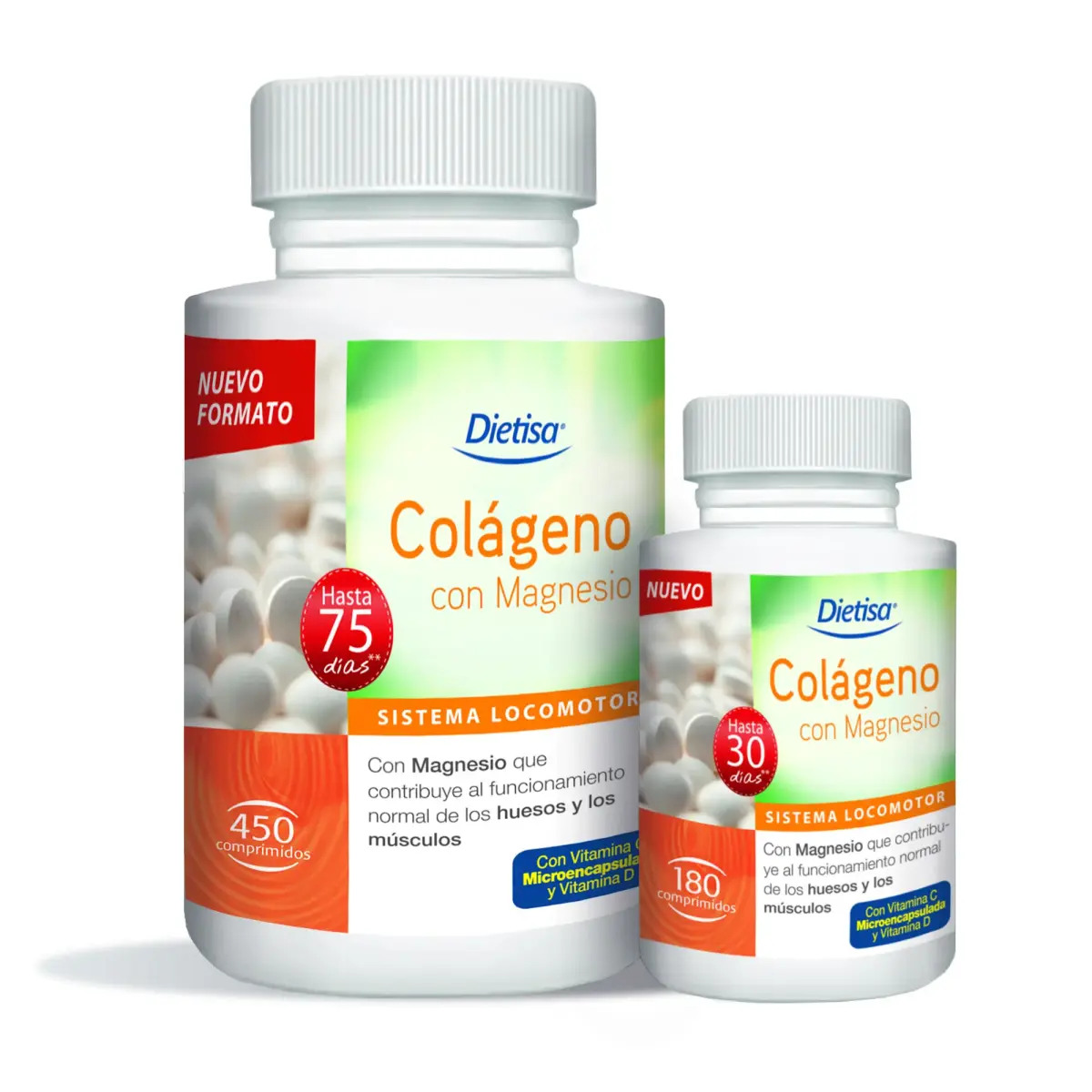 Dietisa Colageno Con Magnesio 450 Comp