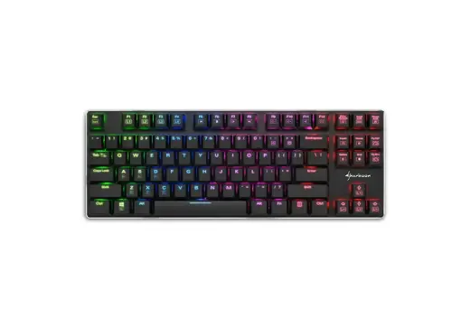 Sharkoon PureWriter TKL RGB US-Layout | Blue Switches