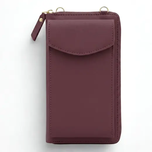 PHONE BAG WITH WALLET FUNCTION (18*11*5CM) RED