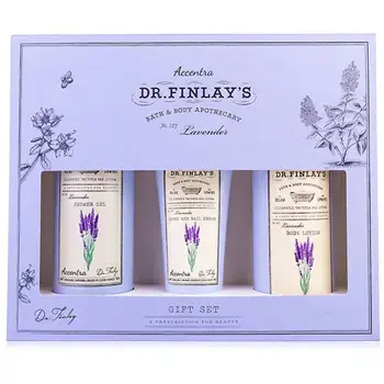 Accentra Lavender Dr. Finlay`s Bath Care Set - Dárková sada koupelové péče